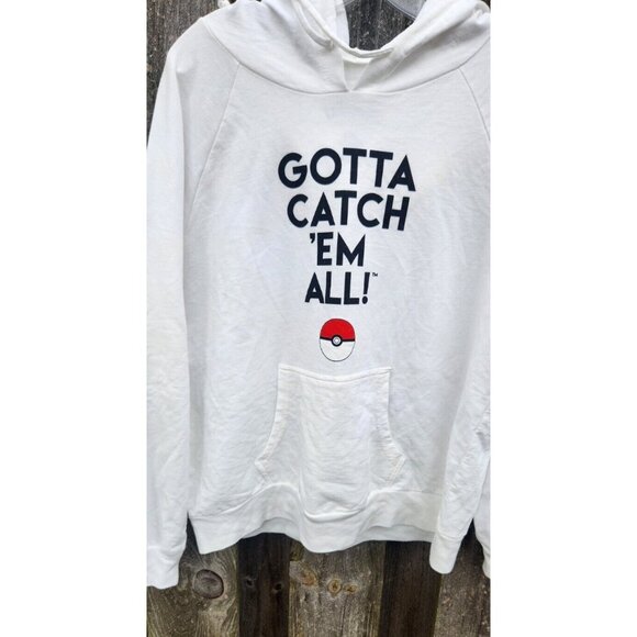 Pokemon Gotta Catch'em All! Hoodie Pullover 100% Cotton Men Size: XXL - Picture 1 of 3